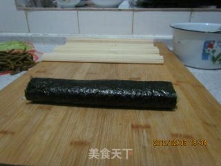 酸菜寿司的做法步骤：6