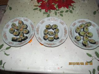 酸菜寿司的做法步骤：7