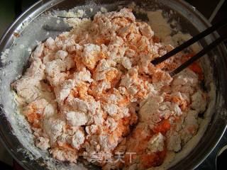 胡萝卜玉米面苏打饼干的做法步骤：5