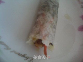 木耳猪肉卷春饼的做法步骤：10