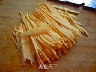 醋溜红薯丝的做法步骤：3