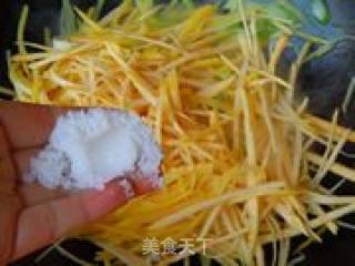醋溜红薯丝的做法步骤：9