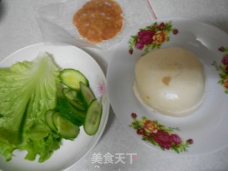 馒头汉堡的做法步骤：4