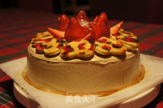 【我的烘培时间】新年快乐，龙年快乐，2012幸福快乐---新年蛋糕的做法步骤：52