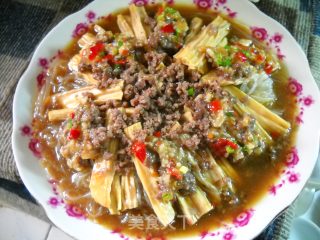 牛肉腐竹粉丝的做法步骤：17