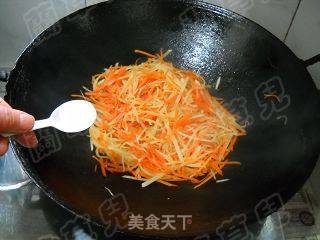 素炒十香菜的做法步骤：8