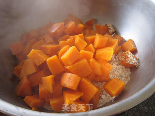 麦片番薯饼的做法步骤：2