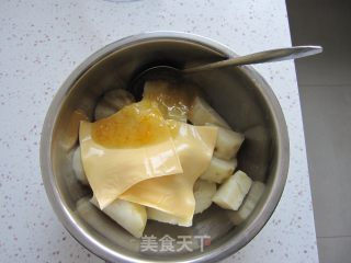 地瓜烤汤圆的做法步骤：3