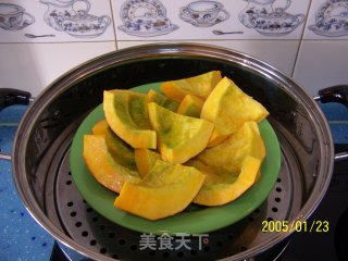 南瓜粥的做法步骤：2