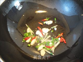 大葱炒腰花的做法步骤：7