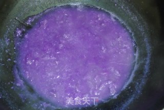 紫糯米丸子的做法步骤：1