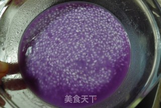 紫糯米丸子的做法步骤：3