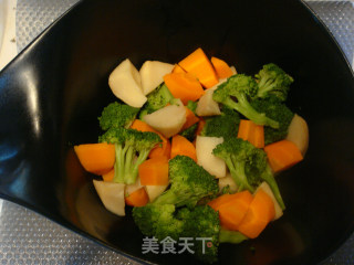 【鼓捣吃喝】当奶酪遇见蔬菜......---奶酪焗蔬菜的做法步骤：10