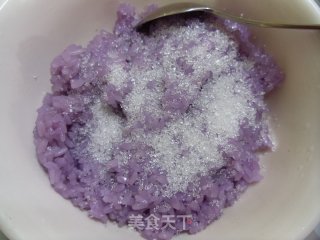 紫色八宝饭的做法步骤：7