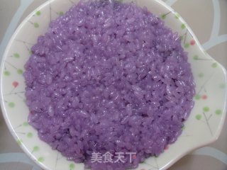 紫色八宝饭的做法步骤：13