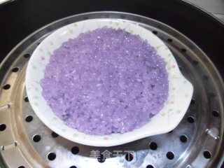 紫色八宝饭的做法步骤：14