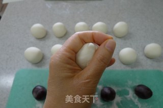 红豆沙汤圆的做法步骤：7