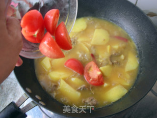 咖喱牛肉土豆的做法步骤：8