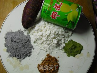 争奇斗艳的小汤圆的做法步骤：1