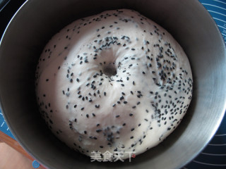 厨师机版全麦黑芝麻吐司的做法步骤：11