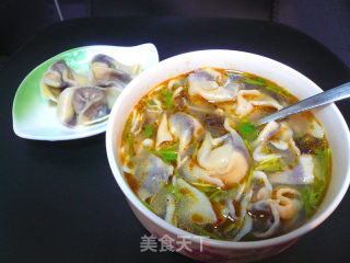 五彩馄饨的做法步骤：9