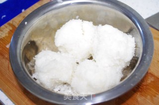 清蒸萝卜肉丸的做法步骤：2