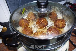 清蒸萝卜肉丸的做法步骤：5