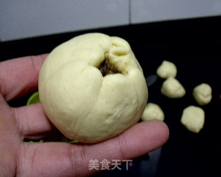 香菇芽菜肉馅饼的做法步骤：6