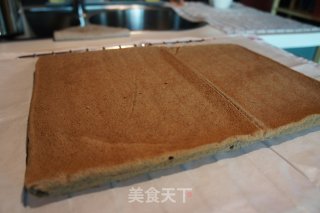 【我的烘培时间】超超超好吃的---圣诞树根蛋糕的做法步骤：26