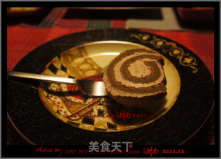 【我的烘培时间】超超超好吃的---圣诞树根蛋糕的做法步骤：59