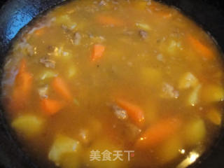 红焖牛肉土豆的做法步骤：5