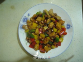 家常鸡丁的做法步骤：2