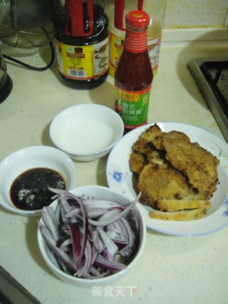 家常猪排饭的做法步骤：7