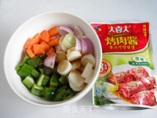 想什么味就什么味—什锦鸡肉串的做法步骤：5