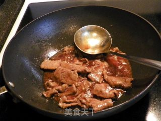 红酒蠔油牛肉的做法步骤：6