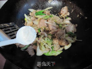 原汁原味——葱炒肘子的做法步骤：7