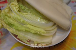 娃娃菜百叶肉丝的做法步骤：1