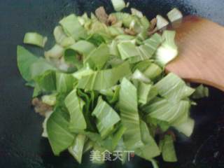 家乡的味道——青菜汤年糕的做法步骤：7