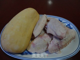 翅中藏藕的做法步骤：1