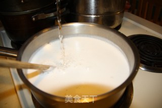田园时光---杏仁核桃饮的做法步骤：3