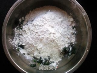 菠菜丸子的做法步骤：2