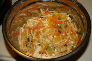 田园时光：金针菇鸡蛋煎饼的做法步骤：4