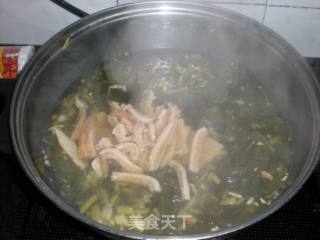 雪菜牛肚面的做法步骤：8