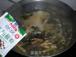 雪菜牛肚面的做法步骤：9