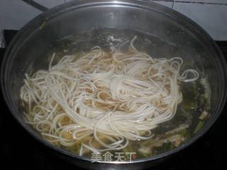 雪菜牛肚面的做法步骤：11