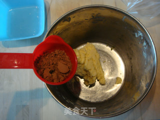 【我的烘焙时间】忍不住去爱它们---熊猫饼干的做法步骤：15