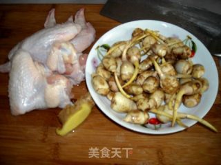 慈菇焖鸡翅的做法步骤：1
