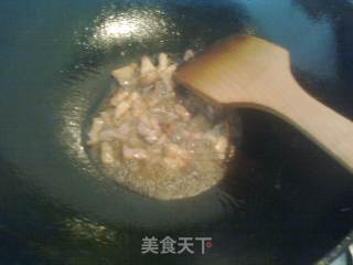 家乡的味道——雪菜肉丝炒年糕的做法步骤：2