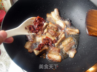 回锅肉的做法步骤：7