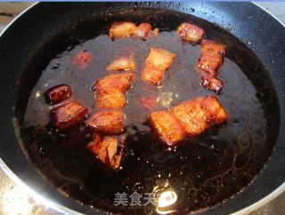 干豆角烧肉的做法步骤：11